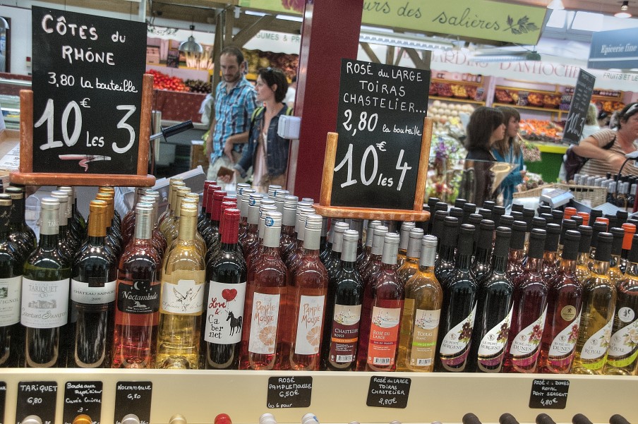 French Wine Market Photography by CyberShutterbug