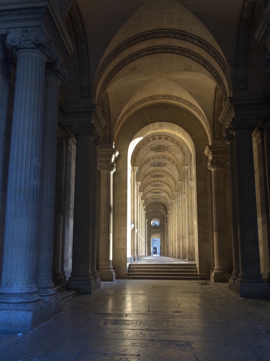  Hallway in the Louvre