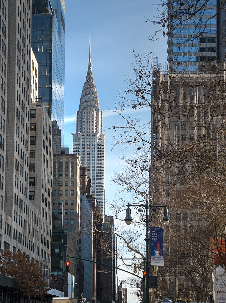 Chrysler Building on a Sunny Winter Day