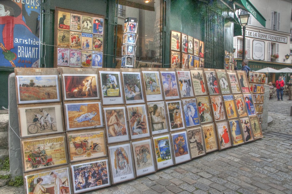 Posters at Montmartre
