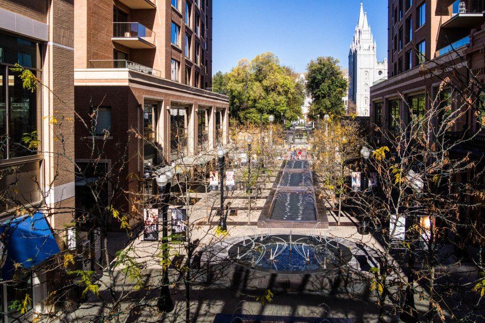 The View Toward Temple Square