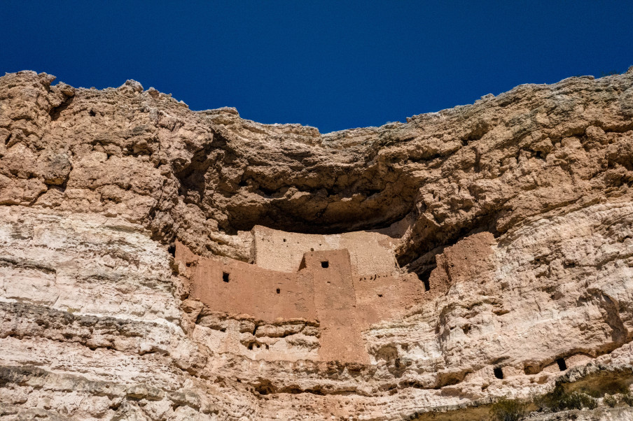 Sinagua Cliff Dwelling Closeup Photography by CyberShutterbug