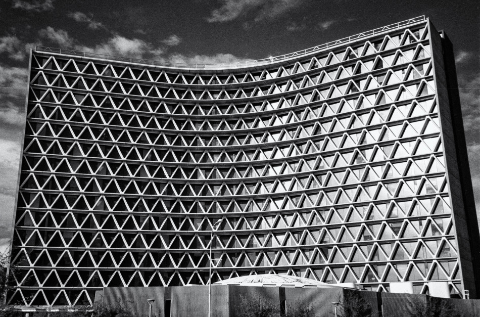 Building with Triangles Photography by CyberShutterbug