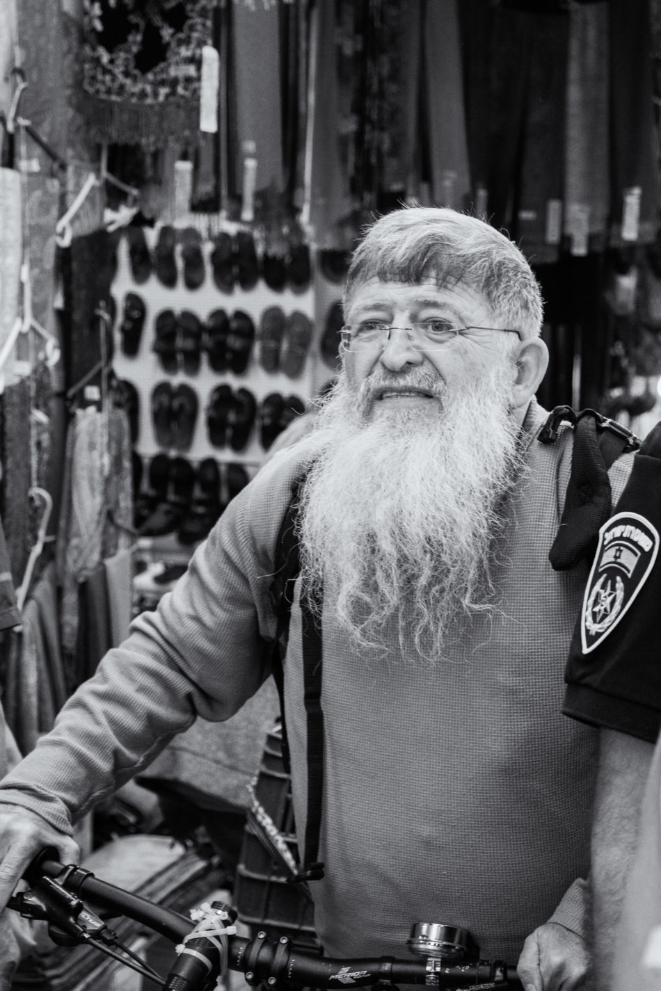 Beard on a Bike Photography by CyberShutterbug