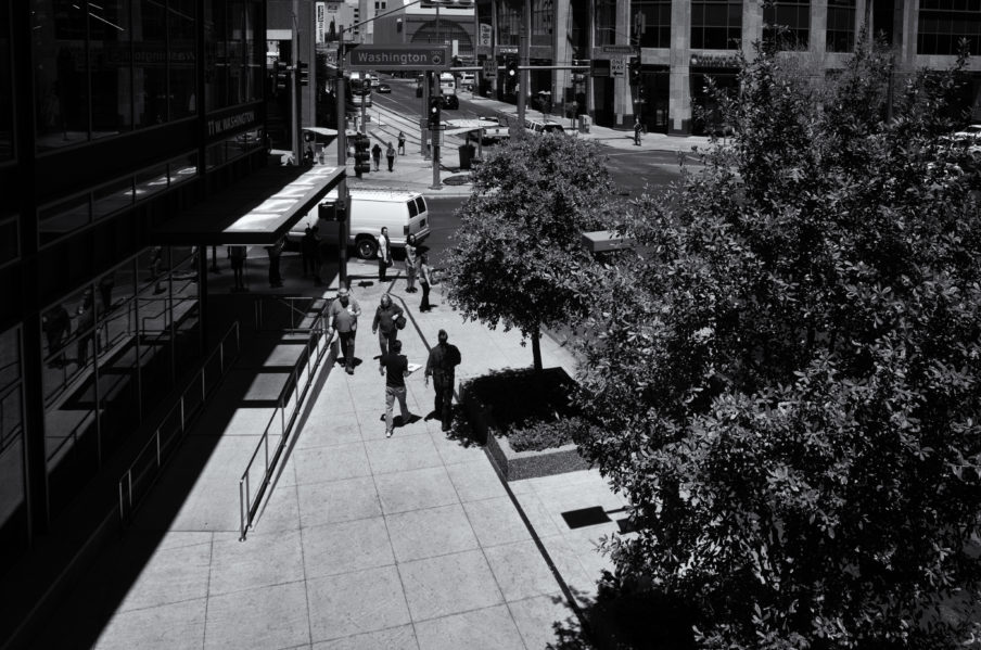 Scene at Washington Street Photography by CyberShutterbug