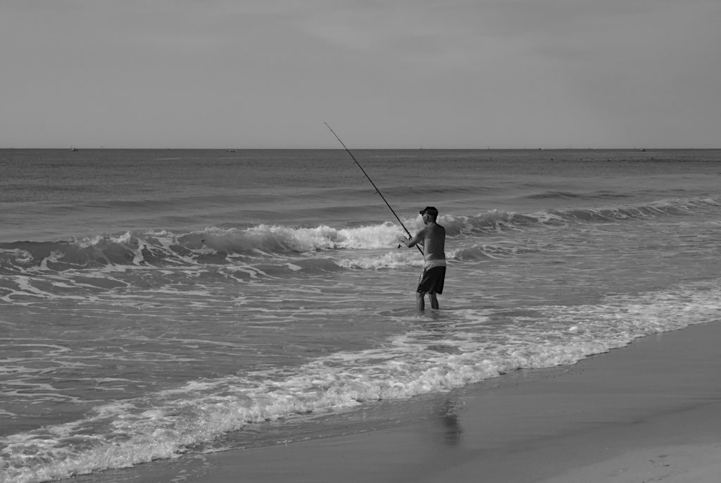 Surf Fishing Photography by CyberShutterbug