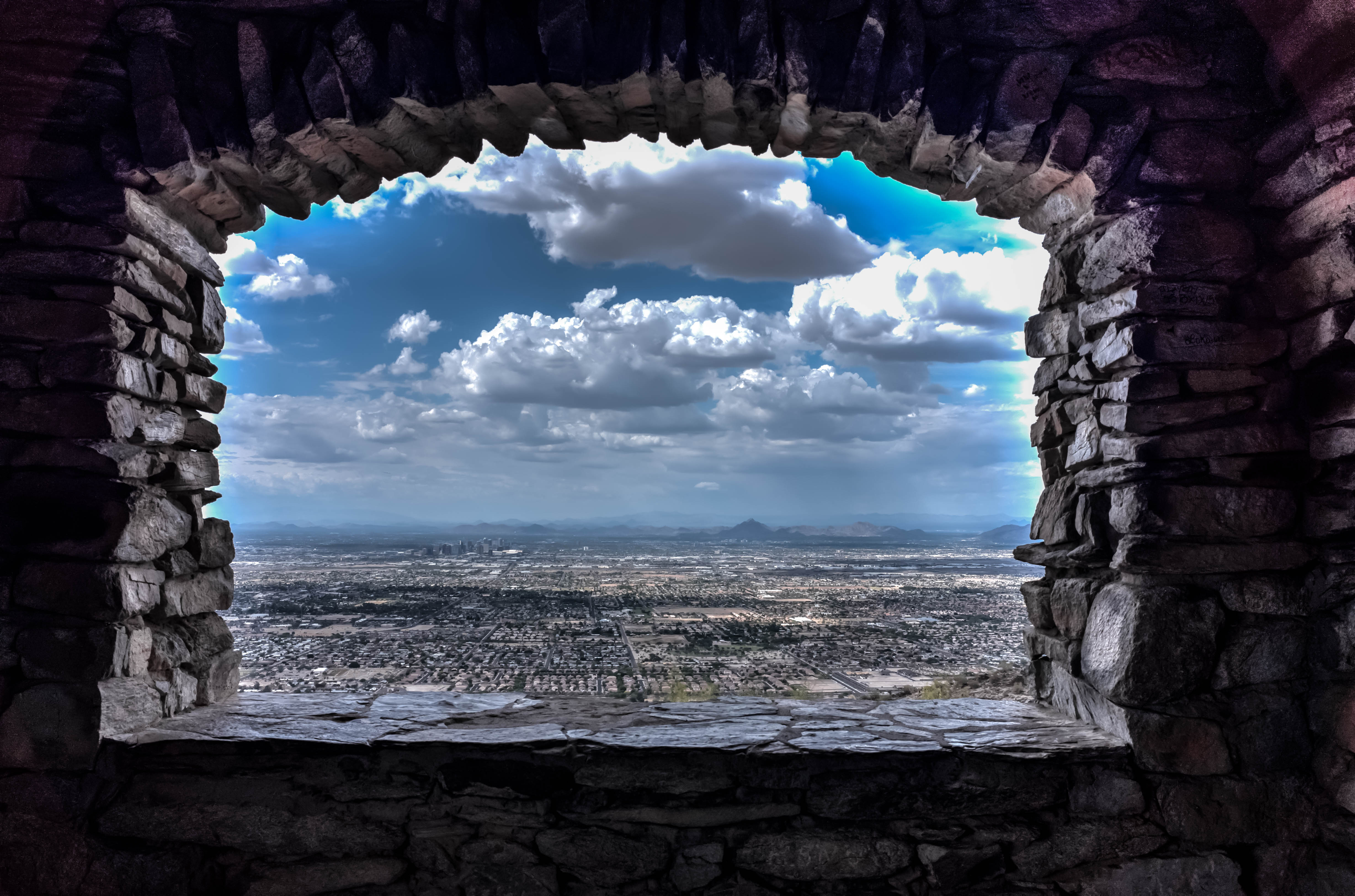 Window to the Valley of the Sun